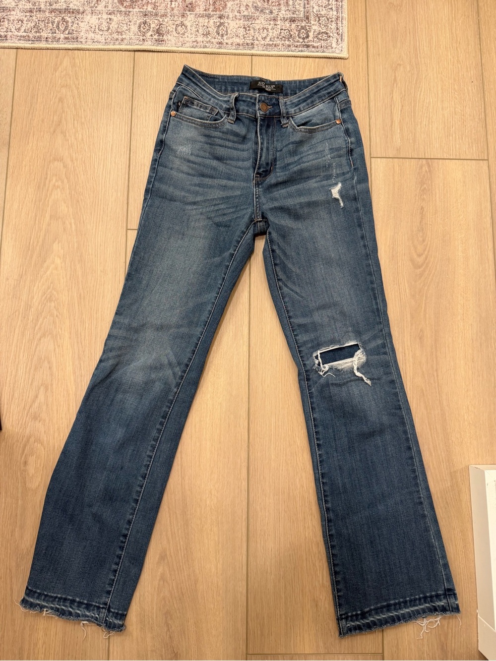 Women’s Judy Blue distressed bootcut jeans